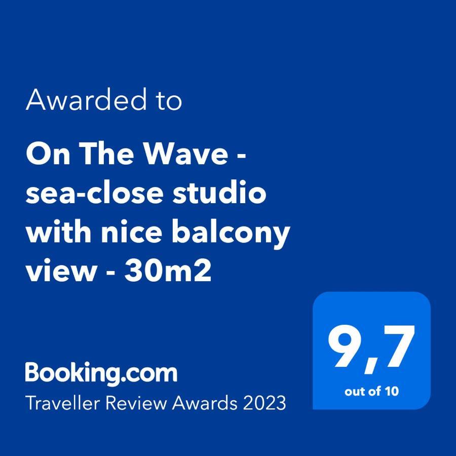 On The Wave - Sea-Close Studio With Nice Balcony View - 30M2 Gdańsk Exteriör bild